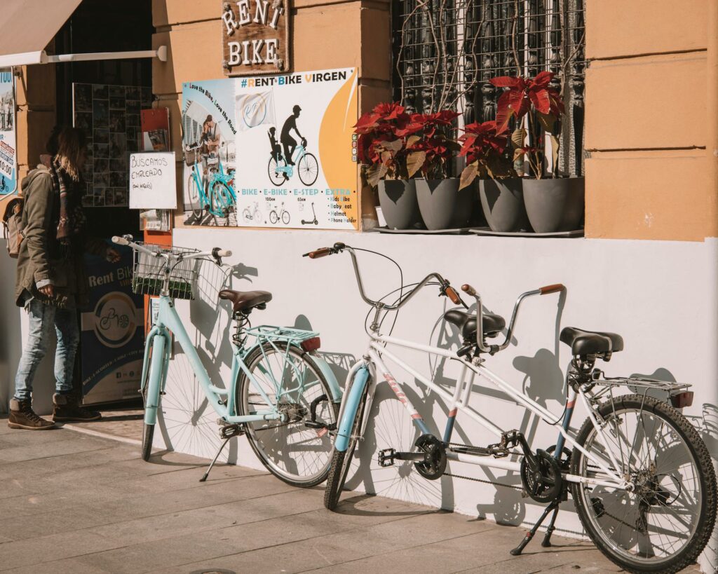 Bike Rental Shop in Spain