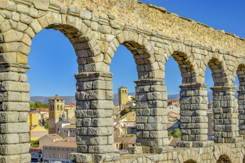 Roman Aqueduct - Segovia, Spain