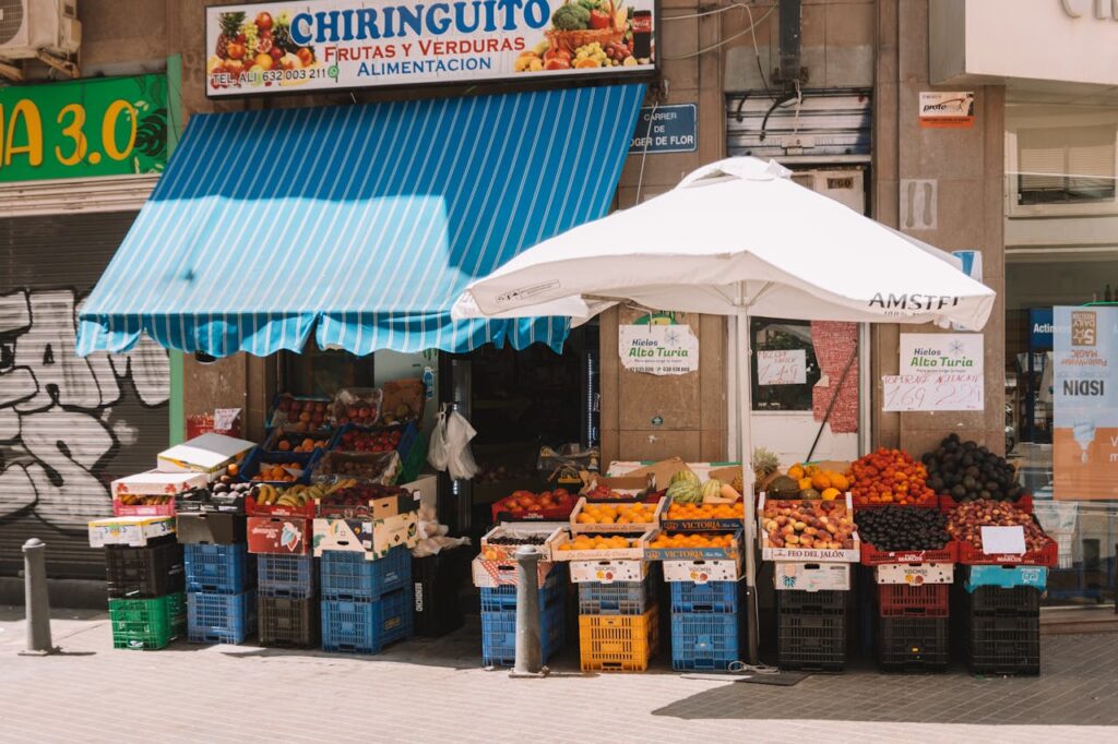Spanish Market in Valencia, Spain